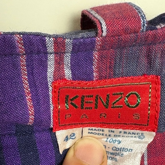 Fun Vintage Kenzo Skirt size small - Picture 9 of 10